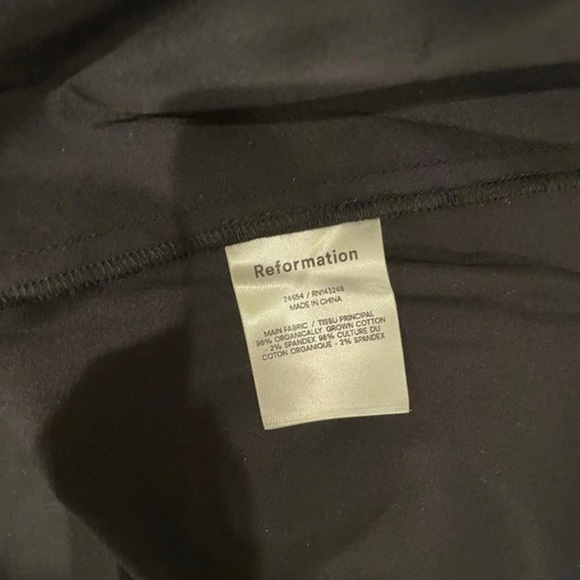 Reformation Lissa Dress in Black *NEW* - Picture 6 of 6